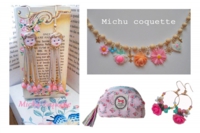 Michu　coquette/アクセサリー、布小物、かごバッグ